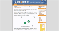 Desktop Screenshot of ludoscience.com