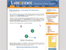 Tablet Screenshot of ludoscience.com